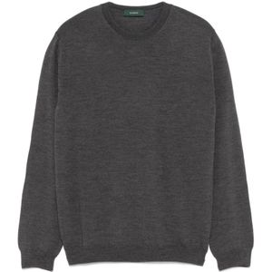 Zanone, Heren, Truien, Grijs, Maat: 3XL