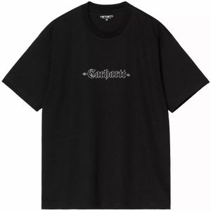 Carhartt Wip, Heren, Tops, Zwart, Maat: L Katoen,