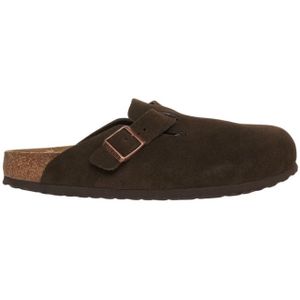 Birkenstock, Heren, Schoenen, Bruin, Maat: 41 EU Leer,