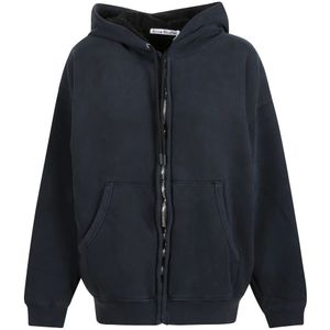 Acne Studios, Dames, Sweatshirts & Hoodies, Blauw, Maat: L