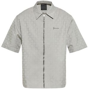Givenchy, Heren, Overhemden, Grijs, Maat: L