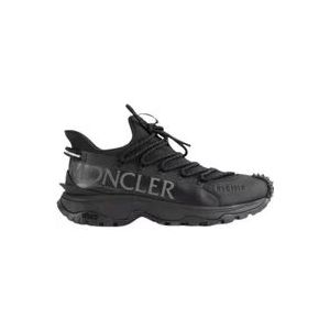 Moncler Sneakers , Black , Heren , Maat: 45 EU