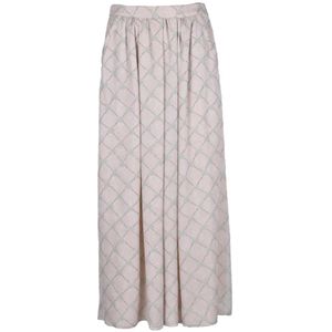 Emporio Armani, Dames, Rokken, Beige, Maat: M Voile,