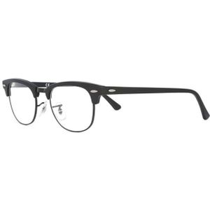 Ray-Ban - RX5154 Clubmaster - Optische Monturen - Zwart - Acetaat