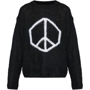 AllSaints, Heren, Truien, Zwart, Maat: S Wol,