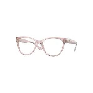 Versace Glasses , Pink , Dames , Maat: 53 MM