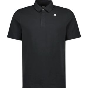 K-Way, Heren, Tops, Zwart, Maat: L Katoen,