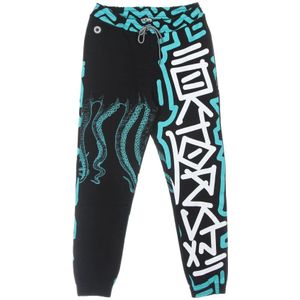 Octopus, Heren, Broeken, Veelkleurig, Maat: XS Katoen,