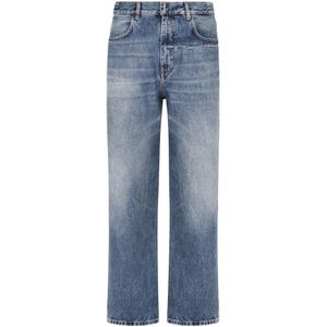 Givenchy, Heren, Jeans, Blauw, Maat: W31 Katoen,