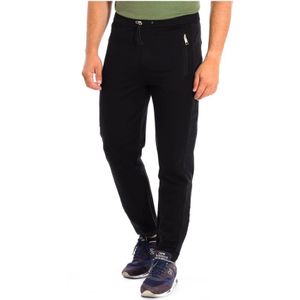 La Martina - Sportbroek - Zwart - Katoen - Elastische Tailleband