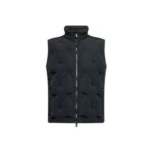 Burberry Vest met logo , Black , Heren , Maat: XL