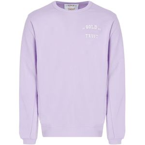 In Gold We Trust, Heren, Sweatshirts & Hoodies, Paars, Maat: M