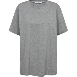 Co'Couture, Dames, Tops, Grijs, Maat: S Katoen,