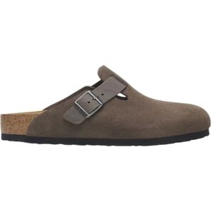 Birkenstock, Heren, Schoenen, Grijs, Maat: 41 EU Suède,