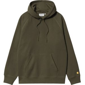 Carhartt Wip, Heren, Sweatshirts & Hoodies, Groen, Maat: M Katoen,