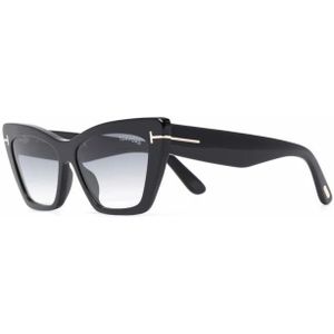 Tom Ford - Zonnebril - Zwart - 56 MM