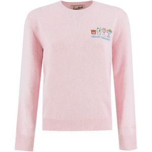 MC2 Saint Barth, Dames, Truien, Roze, Maat: S Jersey,