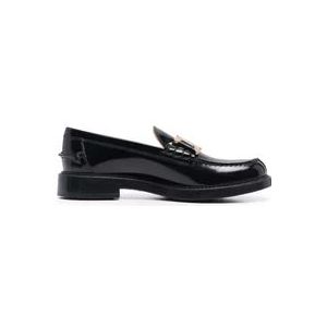 Tod's Zwarte Casual Loafers , Black , Dames , Maat: 37 1/2 EU