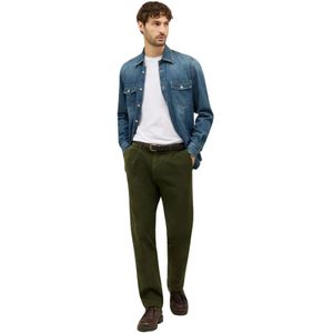 Boglioli, Heren, Broeken, Groen, Maat: M Corduroy,