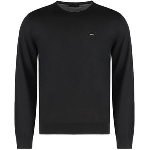 Prada, Heren, Truien, Zwart, Maat: M Wol,