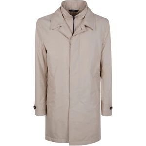 Fay, Heren, Mantels, Beige, Maat: XL