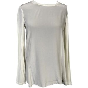 Max Mara, Dames, Blouses & Shirts, Wit, Maat: S