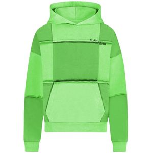 Flâneur, Heren, Sweatshirts & Hoodies, Groen, Maat: 2XL Katoen,