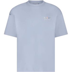 Aeden, Heren, Tops, Blauw, Maat: XL