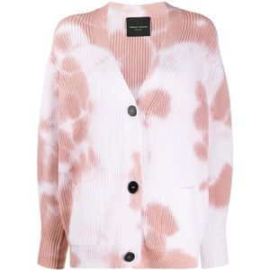 Roberto Collina, Dames, Truien, Wit, Maat: S Katoen,