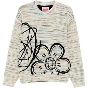 Kenzo, Heren, Truien, Veelkleurig, Maat: L Wol,