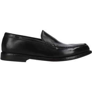 Premiata - Schoenen - Zwart - Leer - Horse Leather Loafer met Leren Zool
