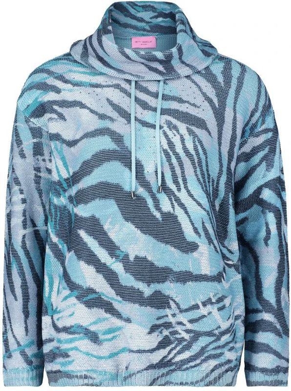 Betty Barclay - Gebreide Trui - Veelkleurig - Dames - Met Print