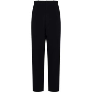 Giorgio Armani, Heren, Broeken, Blauw, Maat: 2XL Wol,