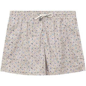 Canali, Heren, Badkleding, Beige, Maat: L Poliester,