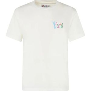 MC2 Saint Barth, Dames, Tops, Wit, Maat: S