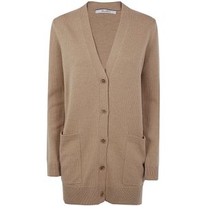 Max Mara, Dames, Truien, Bruin, Maat: M Wol,