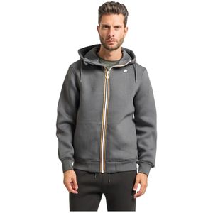 K-Way, Heren, Sweatshirts & Hoodies, Grijs, Maat: S