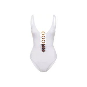 Dsquared2 One-piece , White , Dames , Maat: XS