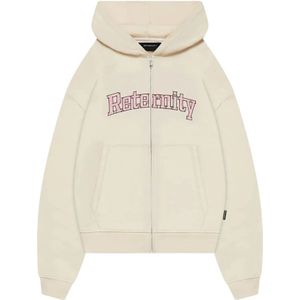 Reternity, Heren, Sweatshirts & Hoodies, Beige, Maat: S Katoen,