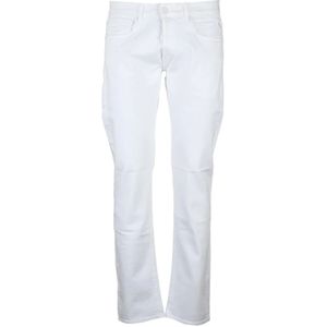 Replay, Heren, Jeans, Wit, Maat: W31 Katoen,