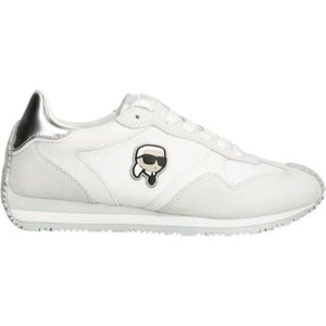 Karl Lagerfeld, Dames, Schoenen, Wit, Maat: 37 EU Leer,