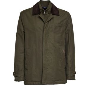 Fay, Heren, Jassen, Groen, Maat: S Katoen,