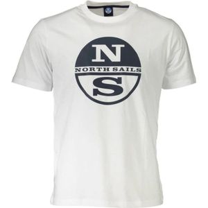 North Sails - Logo Short Sleeve Tee - T-shirt - Wit
