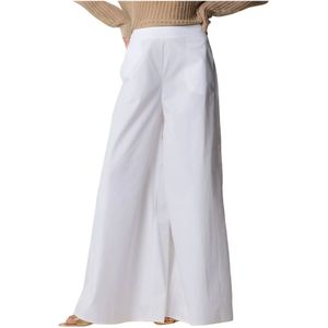 Kocca, Dames, Broeken, Wit, Maat: S Zijde,