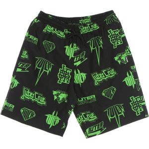 Iuter, Heren, Badkleding, Zwart, Maat: S Poliester,