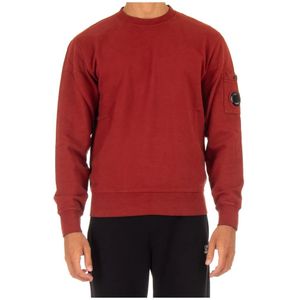 C.p. Company, Heren, Sweatshirts & Hoodies, Rood, Maat: S Katoen,