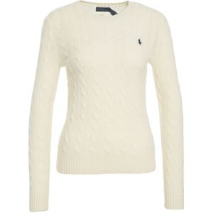 Polo Ralph Lauren, Dames, Truien, Beige, Maat: XS Wol,