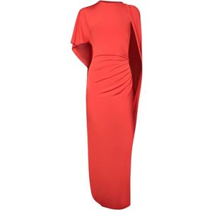 Stella McCartney, Dames, Jurken, Rood, Maat: 2XS Viscose,