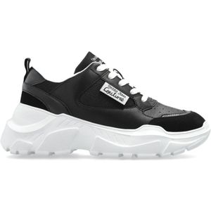 Versace Jeans Couture, Dames, Schoenen, Zwart, Maat: 37 EU Synthetisch,