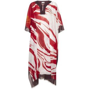 Dries Van Noten, Dames, Jurken, Veelkleurig, Maat: ONE Size Katoen,